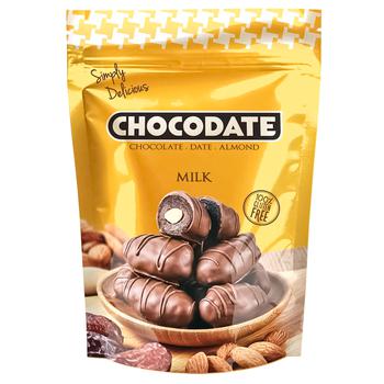 Конфеты Chocodate Эксклюзив Молочный шоколад 100г - купить, цены на Таврия В - фото 1