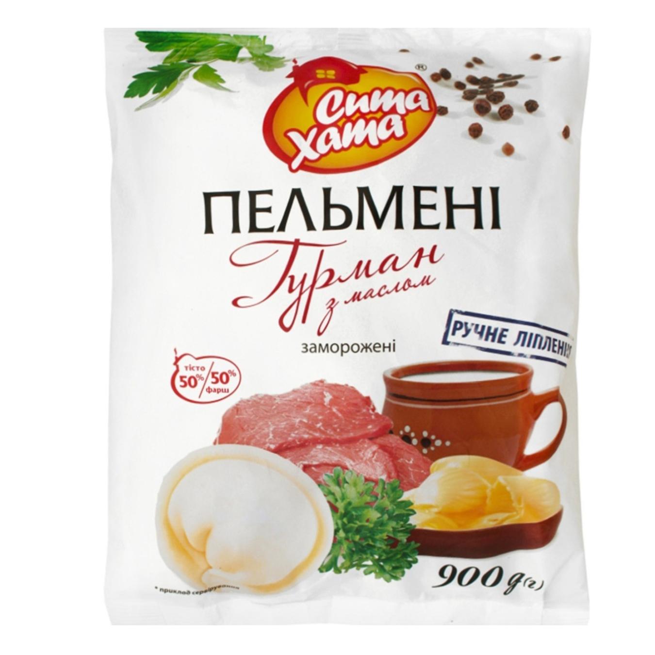 

Пельмени Сита Дом Гурман с маслом 900г