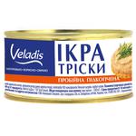 Ікра Веладіс Тріски пробійна підкопчена 100г