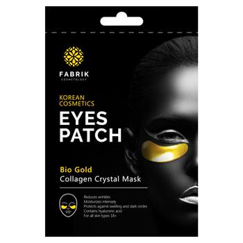 Fabrik Cosmetology Bio Gold Nourishing With Biogold And Collagen For The Area Around The Eyes Hydrogel Mask-Patch 9g - buy, prices for - photo 1