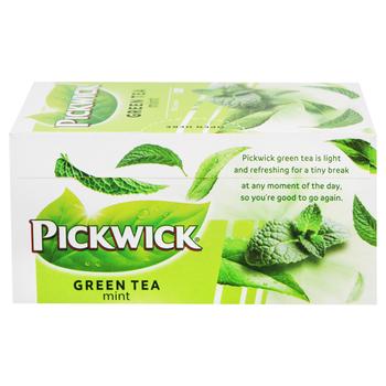 Чай зеленый Pickwick Мята 2г*20шт - купить, цены на МегаМаркет - фото 3