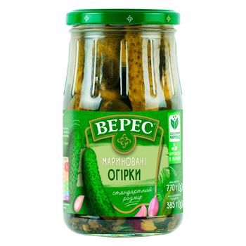 Veres Pickled Cucumbers 770g - buy, prices for METRO - photo 1