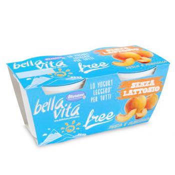 Meran Bella Vita Peach and Apricot Lactose Free Yogurt 2x125g - buy, prices for Tavria V - photo 1