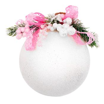 Mislt Plastic Decorated Christmas Ball 15cm - buy, prices for COSMOS - photo 2