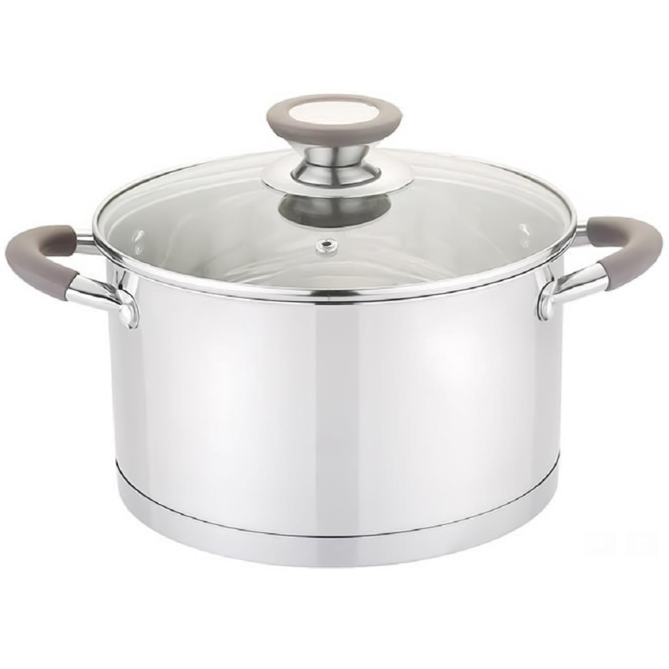 

Кастрюля Gusto Level силиконовые ручки 20см 3,6л