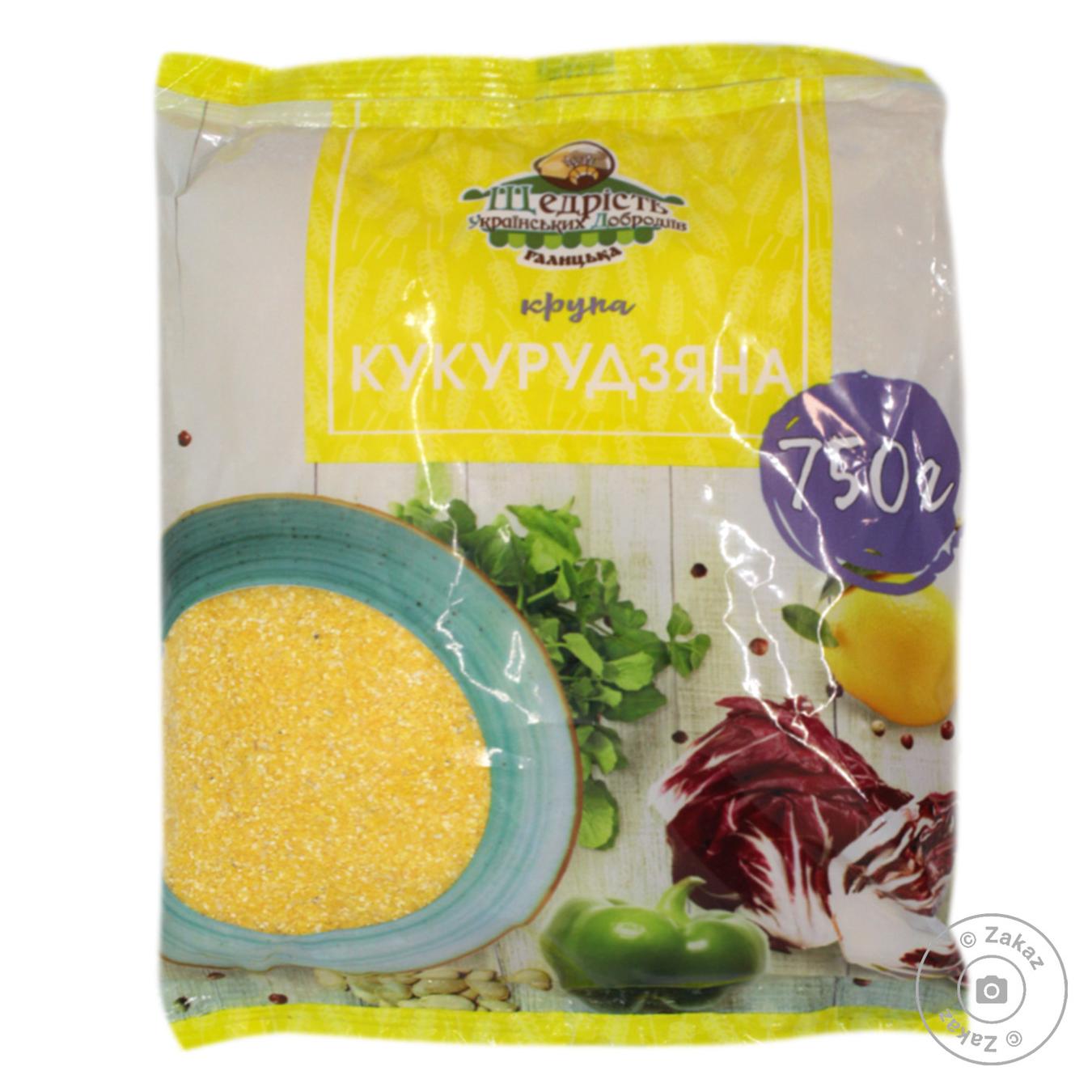 

Крупа кукурузная Галицкая щедрость 750г