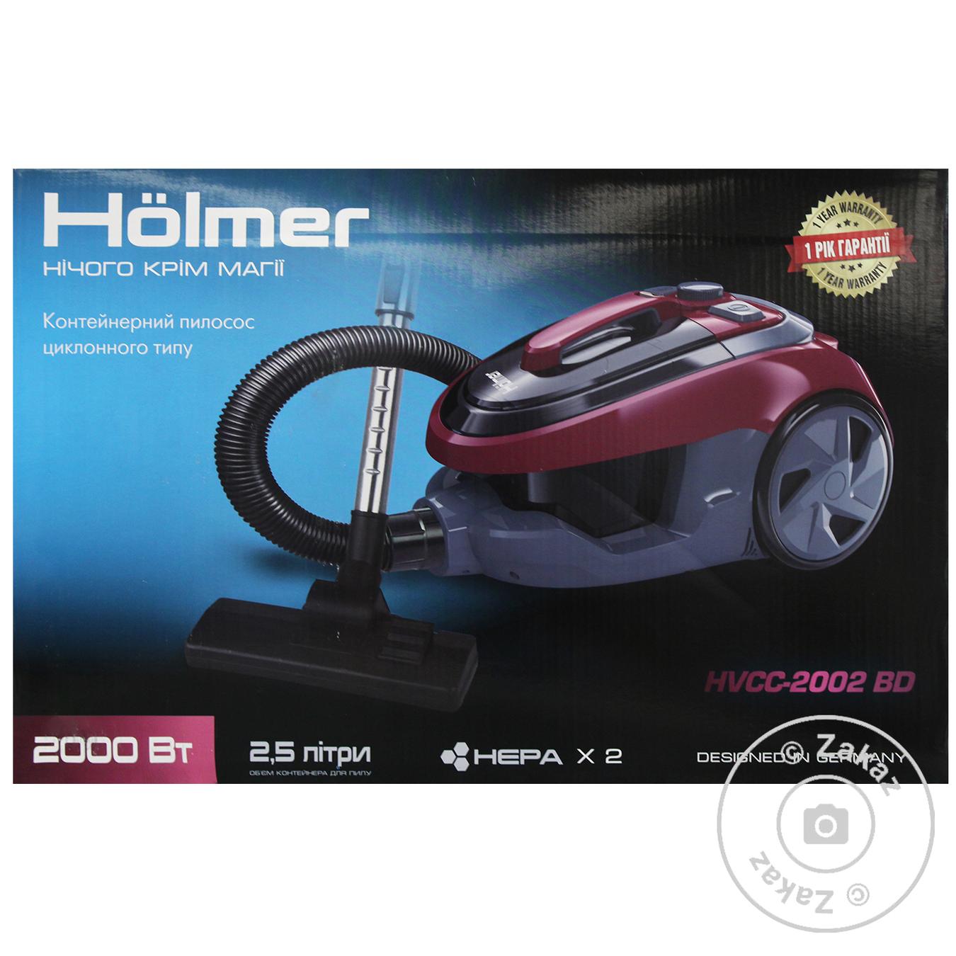 

Пылесос циклонный Holmer 2000W HVCС-2002 BD