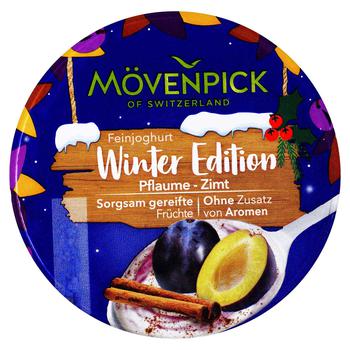 Йогурт Movenpick Winter Edition слива-корица 13% 150г - купить, цены на METRO - фото 2