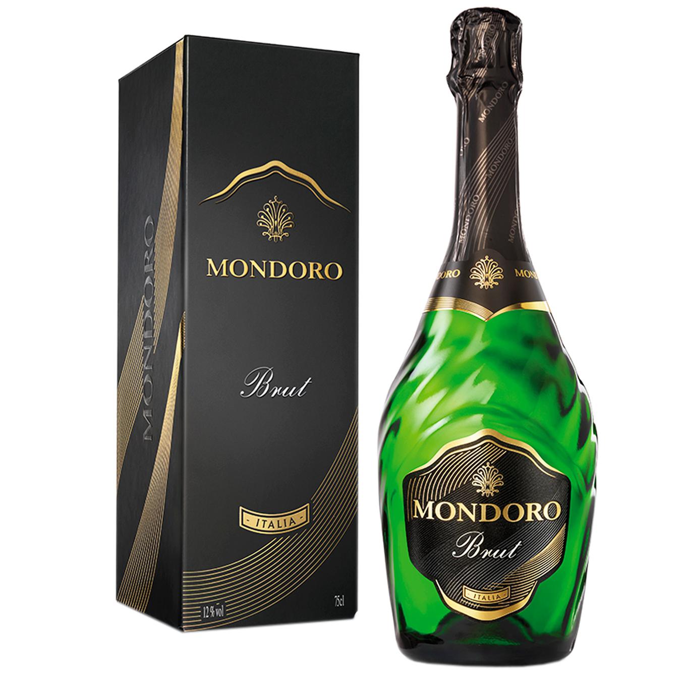 

Вино игристое Mondoro Brut Gran Cuvee Bianco белое сухое 12% 0,75л