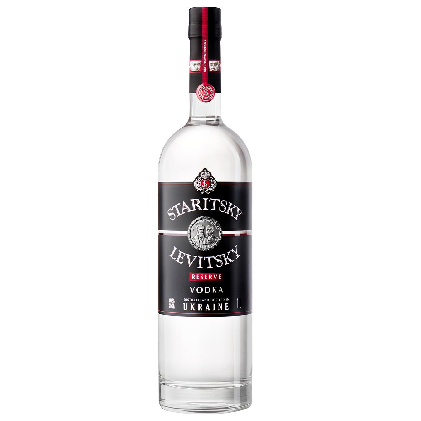 

Водка Staritsky&Levitsky Reserve 40% 1л