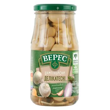 Veres Delicatessen Mushrooms 460g - buy, prices for NOVUS - photo 1