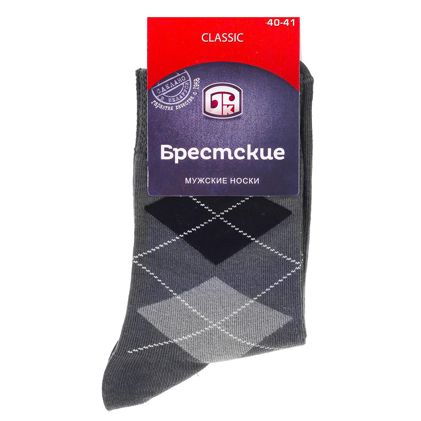 

Носки хлопчатобумажные Брестские classic мужские 29р