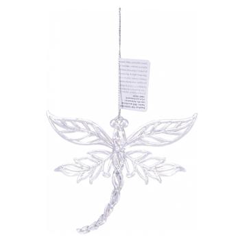 Chameleon Dragonfly Christmas Tree Plastic Pendant 10x13cm - buy, prices for - photo 1