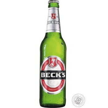 Beck`s Beer 0.5l glass