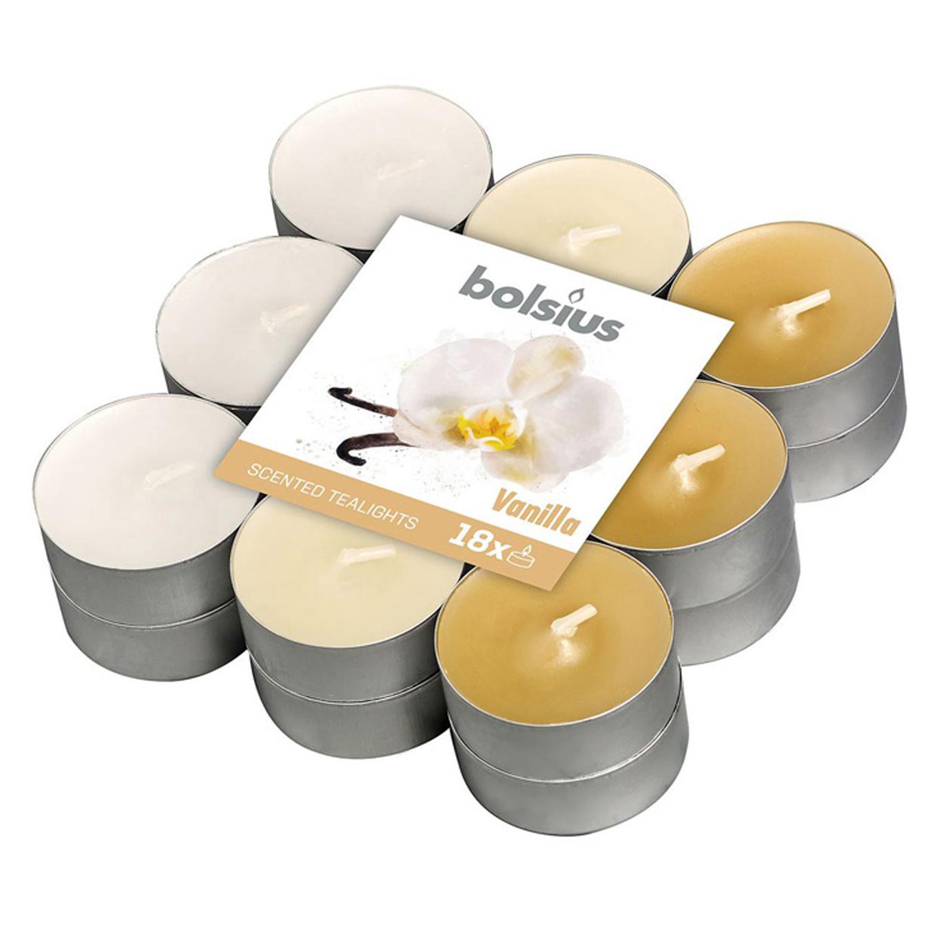 

Свечи-таблетки Bolsius Ваниль 4г х 18шт