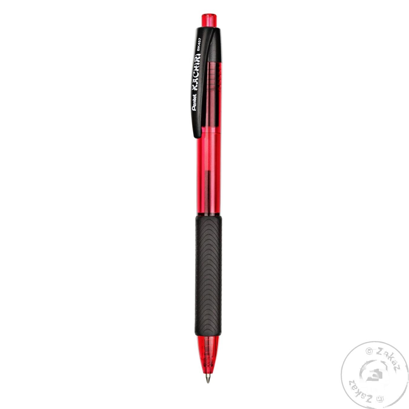 

Ручка шариковая Pentel Kachiri BК 457-В красная