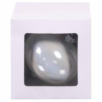 Christmas Ball Pearl White 8cm - buy, prices for - photo 1