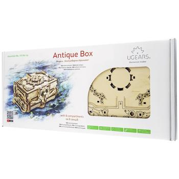 Ugears Antique Casket Mechanical 3D Puzzle - buy, prices for Auchan - photo 1