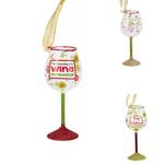 Прикраса ялинкова Koopman Келих 48х39х100мм