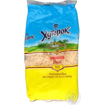 Рис пропаренный Хуторок 800г купить, цены на МегаМаркет - фото 2