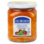 Квасоля Ніжин Любительська в томатному соусі 450г