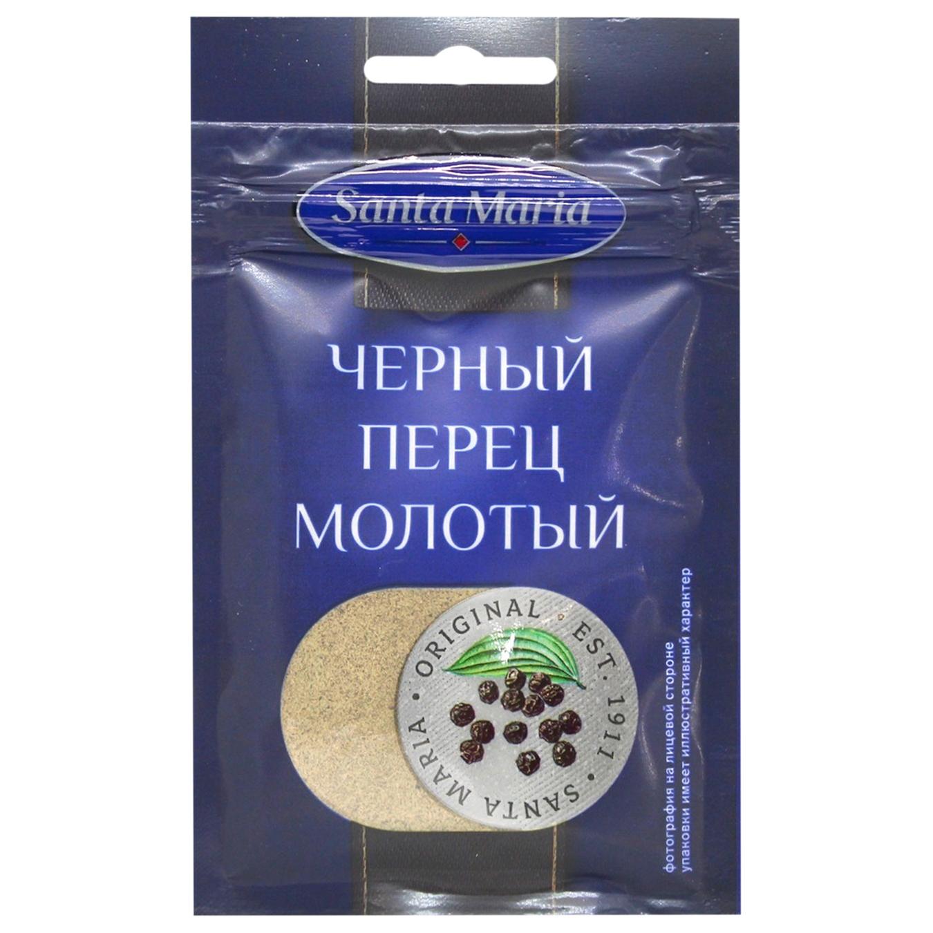 

Перец Santa Maria черный молотый 16г