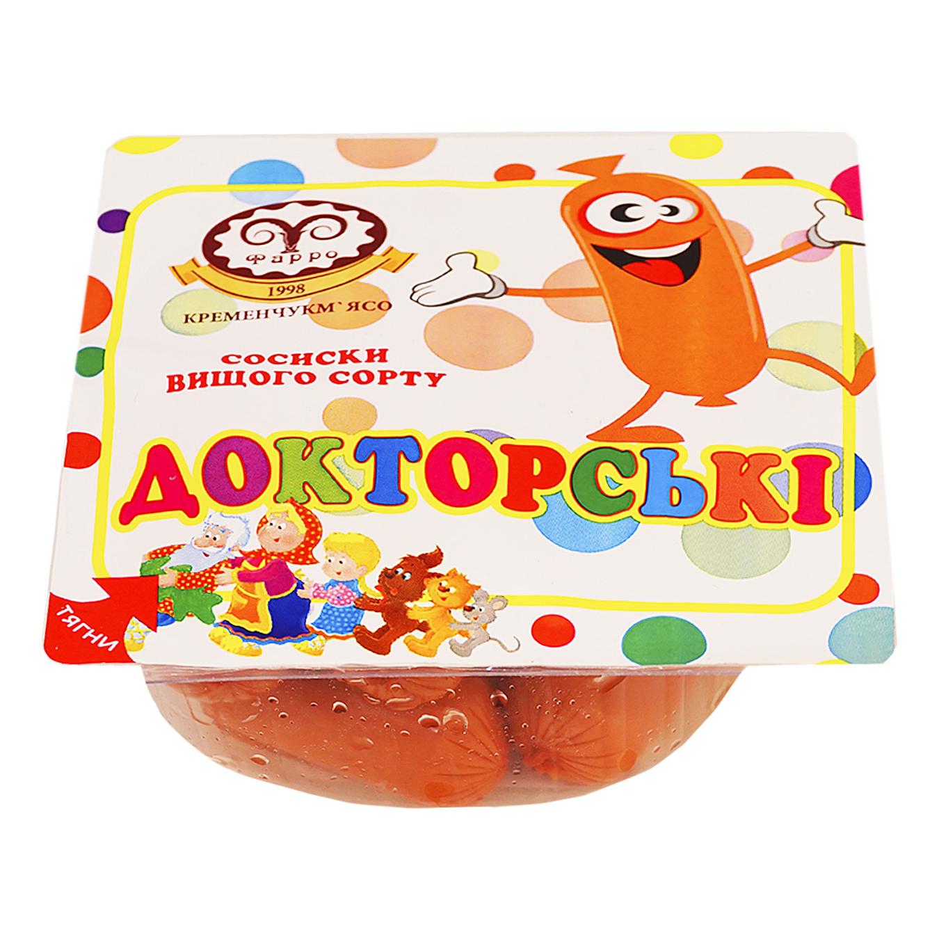 

Сосиски Фарро Докторские мини в/с