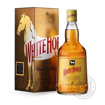White Horse Fine Old Blended Scotch Wiskey 0,7l - buy, prices for MegaMarket - photo 4