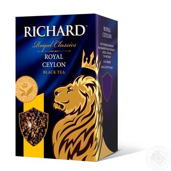 Richard Royal Ceylon black tea 90g - buy, prices for MegaMarket - photo 1