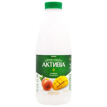 Danone Activia Peach-Mango Bifidoyogurt 1.5% 800g - buy, prices for - photo 1