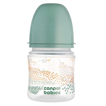 Canpol Babies Anti-Colic Bottle with Easystart Wide Opening 120ml Green - buy, prices for NOVUS - photo 1