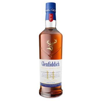 Виски Glenfiddich Bourbon Barrel Reserve 14 лет 43% 0,7л - купить, цены на NOVUS - фото 1