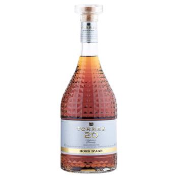 Torres 20Yrs Brandy 40% 0.7l - buy, prices for COSMOS - photo 1