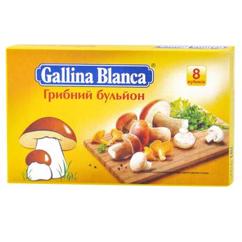 Бульон Gallina Blanca грибний 8х10г - купити, ціни на Восторг - фото 1