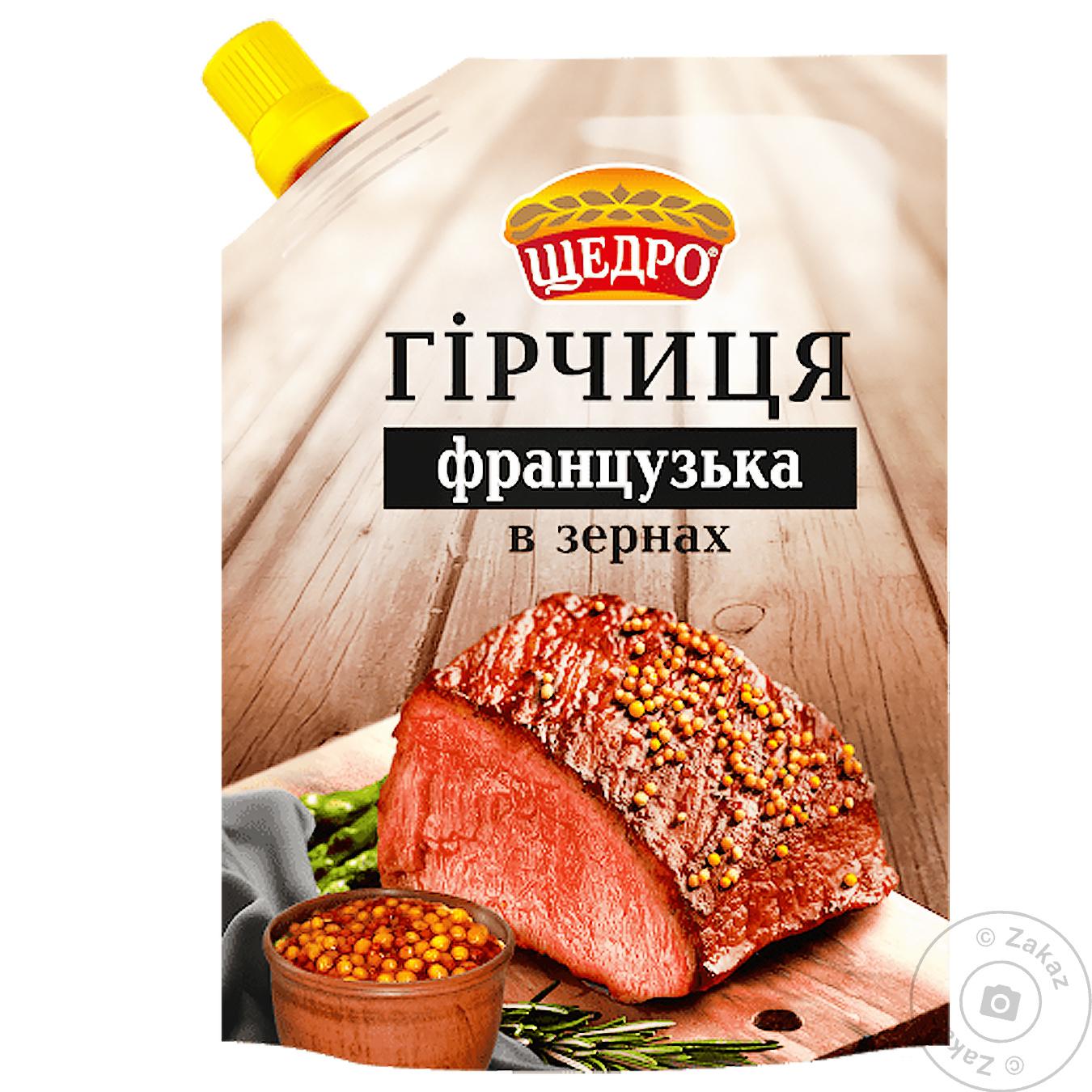 

Гірчиця Щедро 120 г д/пак. Французька