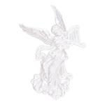 Подвеска на елку Ангел №2 с арфой хамелеон 13х8см