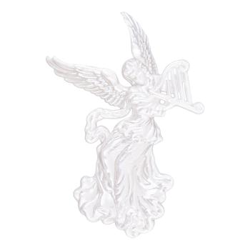 Angel #2 Chameleon Christmas Tree Pendant with Harp 13х8cm