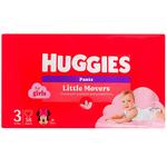 Підгузки-трусики Huggies Little Movers для дівчат 3 6-11кг 58шт