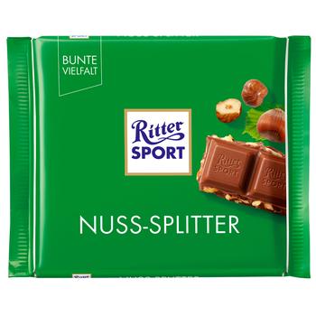 Шоколад молочний Ritter Sport з лісовим горіхом 100г - купити, ціни на NOVUS - фото 1