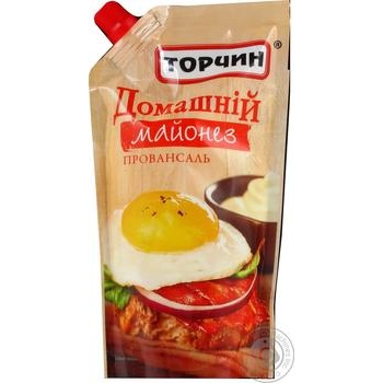 Torchin Domashnіy Mayonnaise 350g - buy, prices for MegaMarket - photo 1