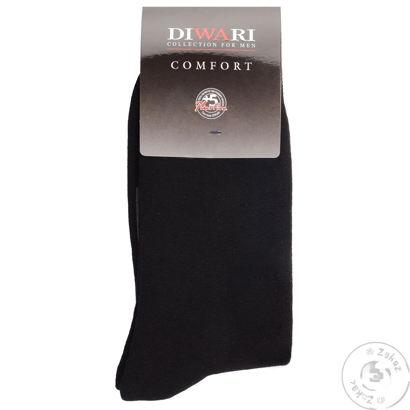 

Носки мужские Diwari Comfort махровые черные 23р
