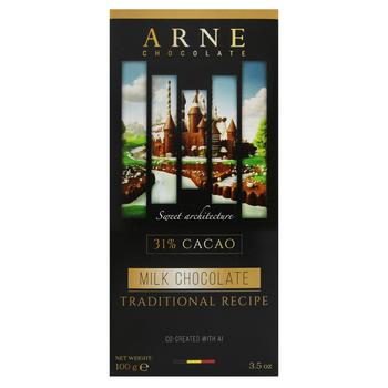 Шоколад молочный Arne 100г