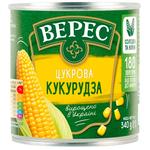 Кукуруза Верес сахарная 340г