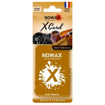 Ароматизатор воздуха Nowax X Card Anti Tobacco - купить, цены на Чудо Маркет - фото 2