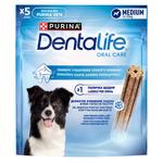 Ласощі для собак DentaLife Medium для середніх порід для здоров'я ротової порожнини 115г