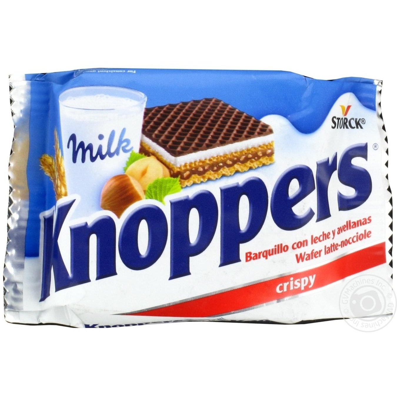 

Вафли Storck в молочном шоколаде с орехом Knoppers 25г