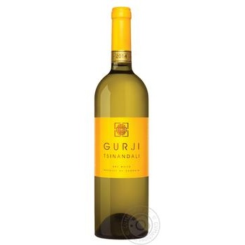 Вино Gurji Tsinandali біле сухе 0.75л купити, ціни на МегаМаркет - фото 2