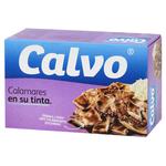 Calvo in own juice squid 115g