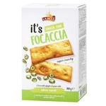 La Mole Focaccia with Green Olives 100g