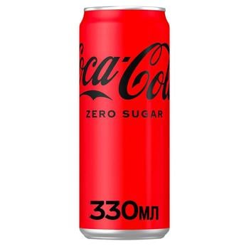 Coca-Cola Zero Carbonated Drink 0.33l - buy, prices for - photo 1